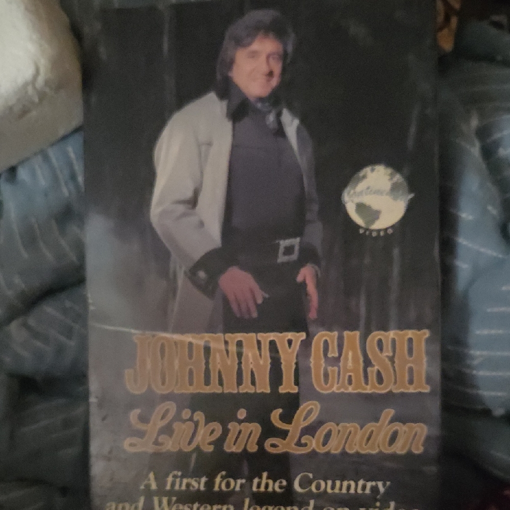 Johnny Cash Live In London Vhs